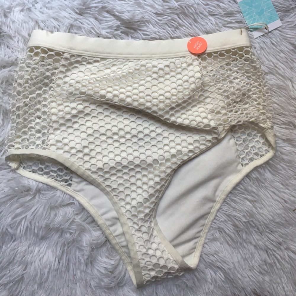 ✨HIGH WAIST FISHNET BIKINI BOTTOMS✨